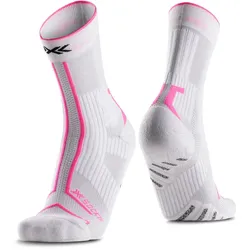 X-SOCKS Trailrun Terraskin Expert Crew Laufsocken W169 - x white/fluo pink 35-38