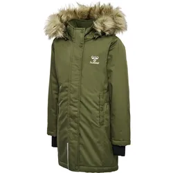 HUMMEL hmlALMA TEX COAT olive night 104