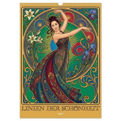 Linien der Schönheit (Wandkalender 2027 DIN A3 hoch), CALVENDO Monatskalender