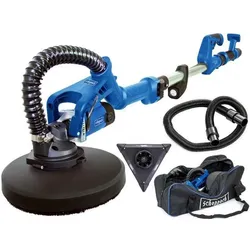 Scheppach, Schleifmaschine + Poliermaschine, Armored Ds930 Dreieck + Platte + Schlauch (Tellerschleifer)