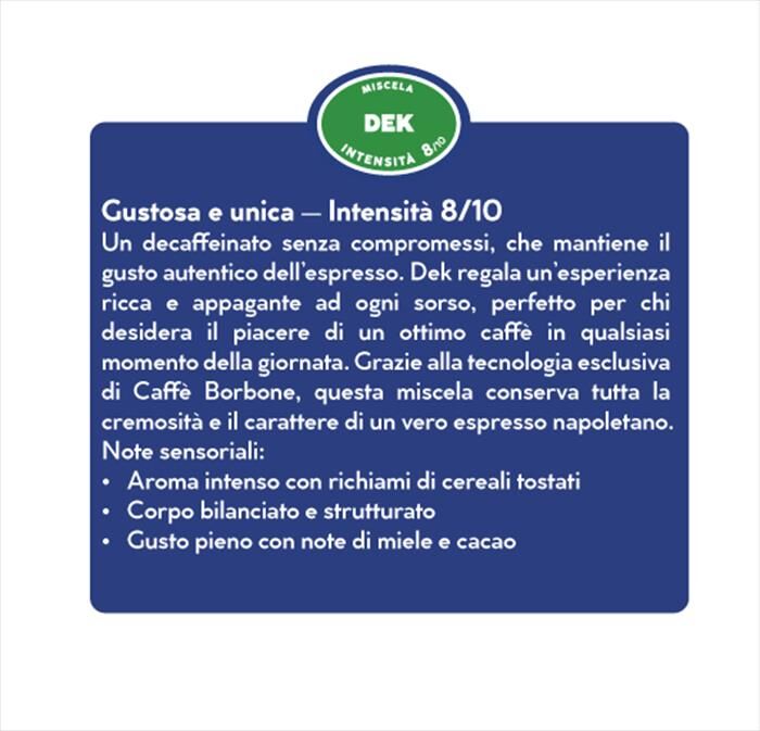 CAFFE BORBONE Capsule Lavazza A Modo Mio Deca50/32616, Multicolore