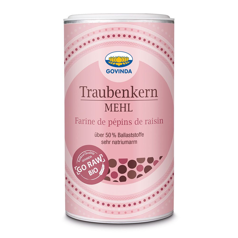 Govinda Bio Traubenkern Mehl 200 g Pulver