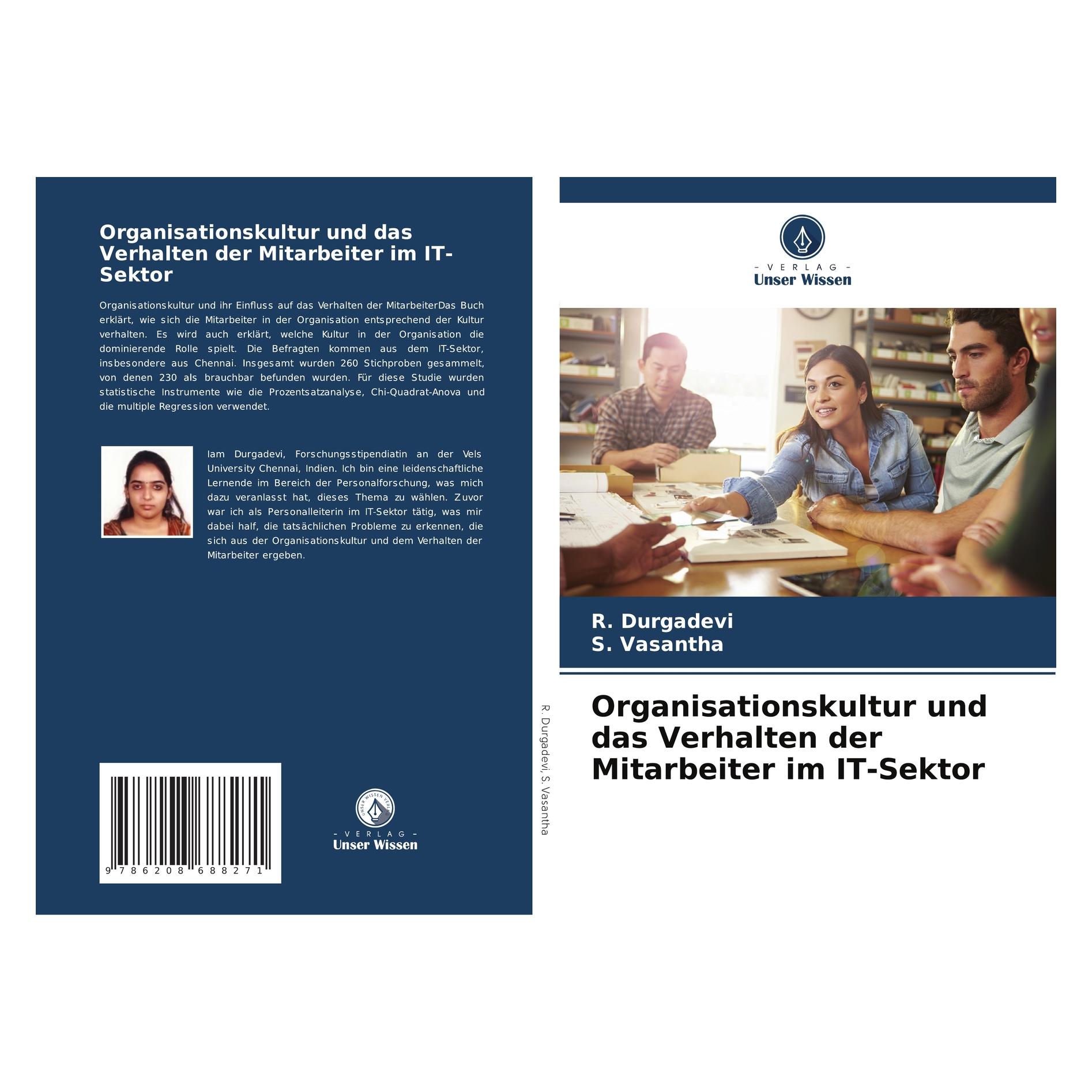Bod Organisationskultur und das Verhalten der Mitarbeiter im IT-Sektor (Deutsch, Softcover, R Durgadevi, S Vasantha) (57212586)