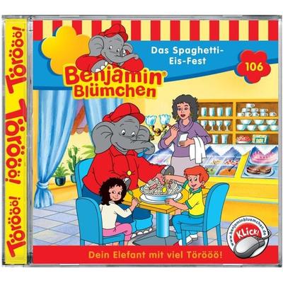 Benjamin Blümchen 106: Das Spaghetti-Eis-Fest - Elfie Donnelly, CD, 4001504255060