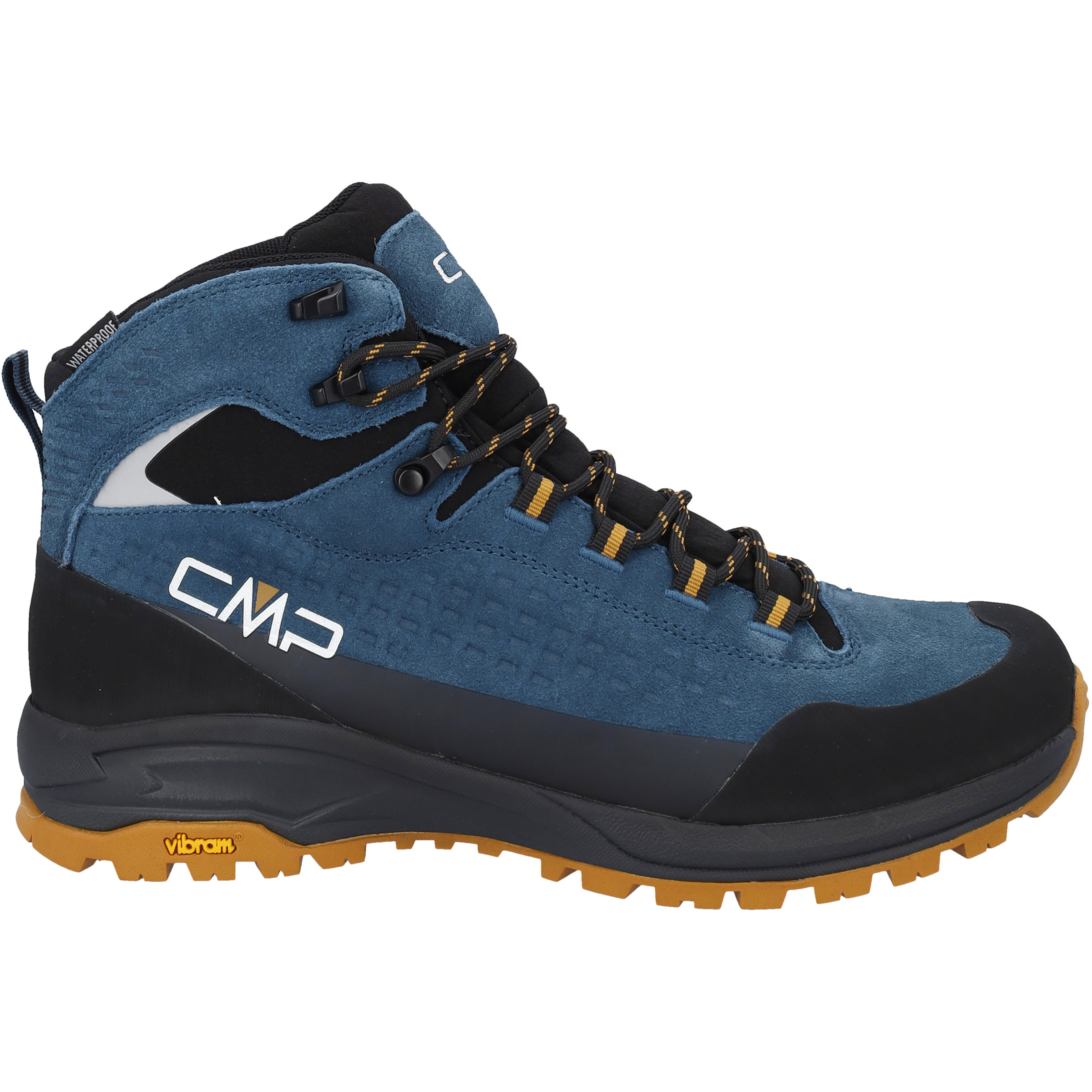 CMP Vertyx Mid WP Herren Wanderschuhe blau Größe 44 Camping Wasserdicht