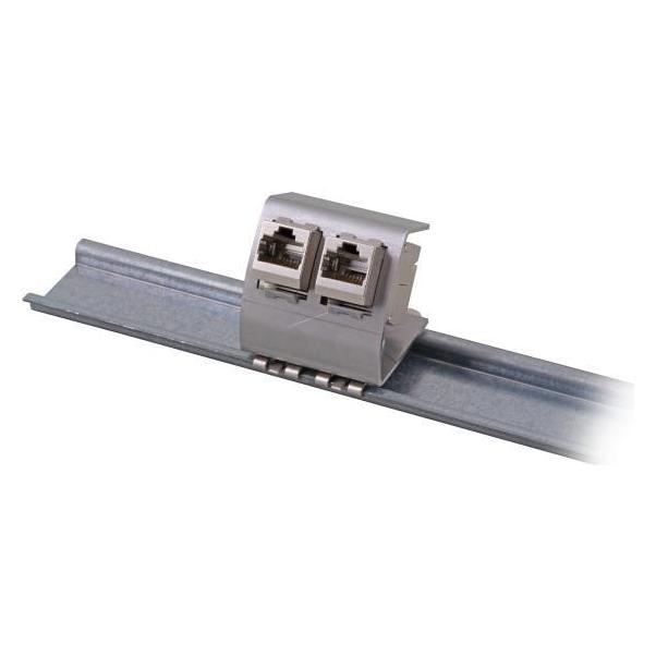 EFB Elektronik EFB Keystone Modulhalter für Hutsch.,Edelstahl,f. 3xKeystone (ET-25184.2V2)
