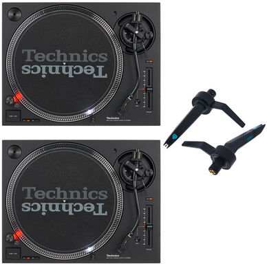 Technics 2x SL-1210MK 7 Club Set Noir
