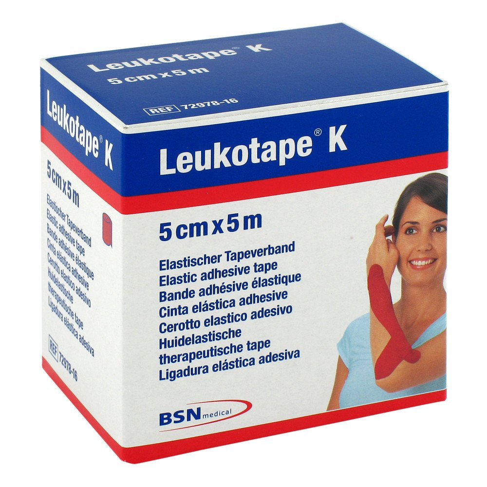 BSN medical GmbH Leukotape K 5 cm rot 01907392