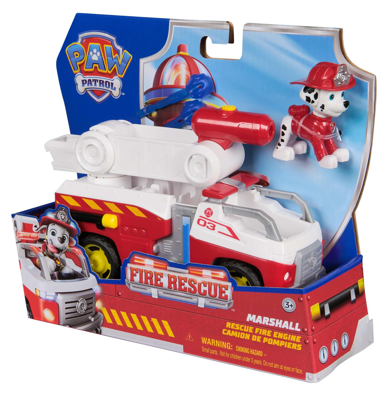 Paw Patrol Fire Rescue voertuig Marshall