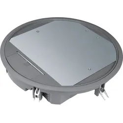 Hager Versorgungseinheit R12 rund 306 mm für 5 mm Bodenbelag aus Polyamid eiseng