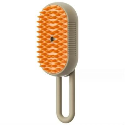 Uplift Essentials Innovative Electric Spray Pet Grooming Comb khaki