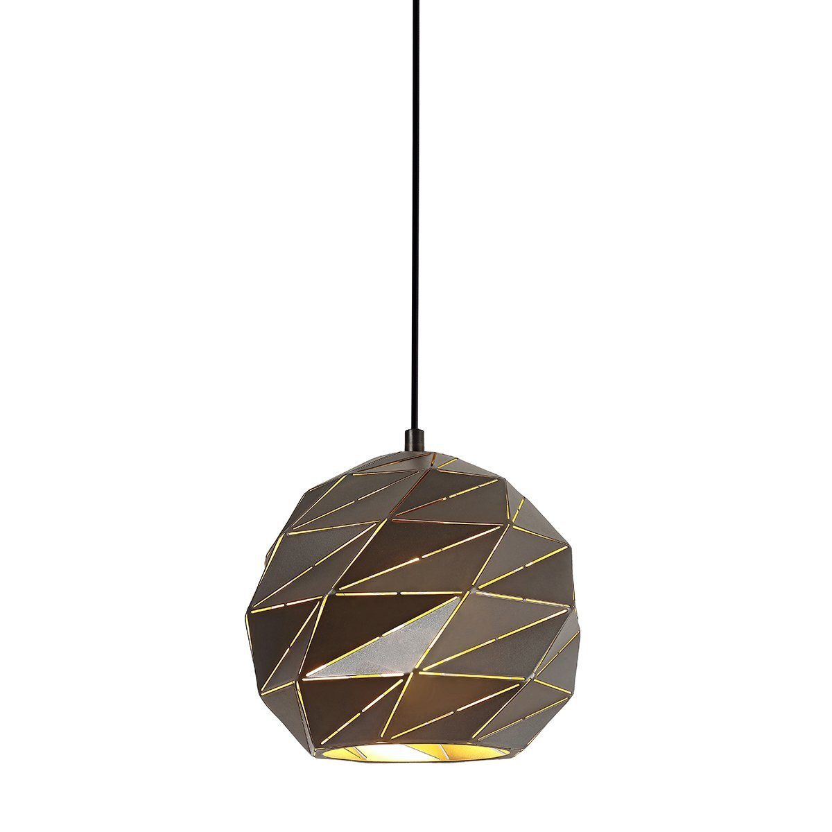 Italux Palermo PND-2424-1S-GR+GD LED hanglamp