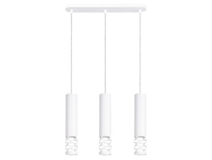 Lampe suspendue LIRO 3L blanc 3xGU10 10W acier 125x6x40cm Sollux Lighting