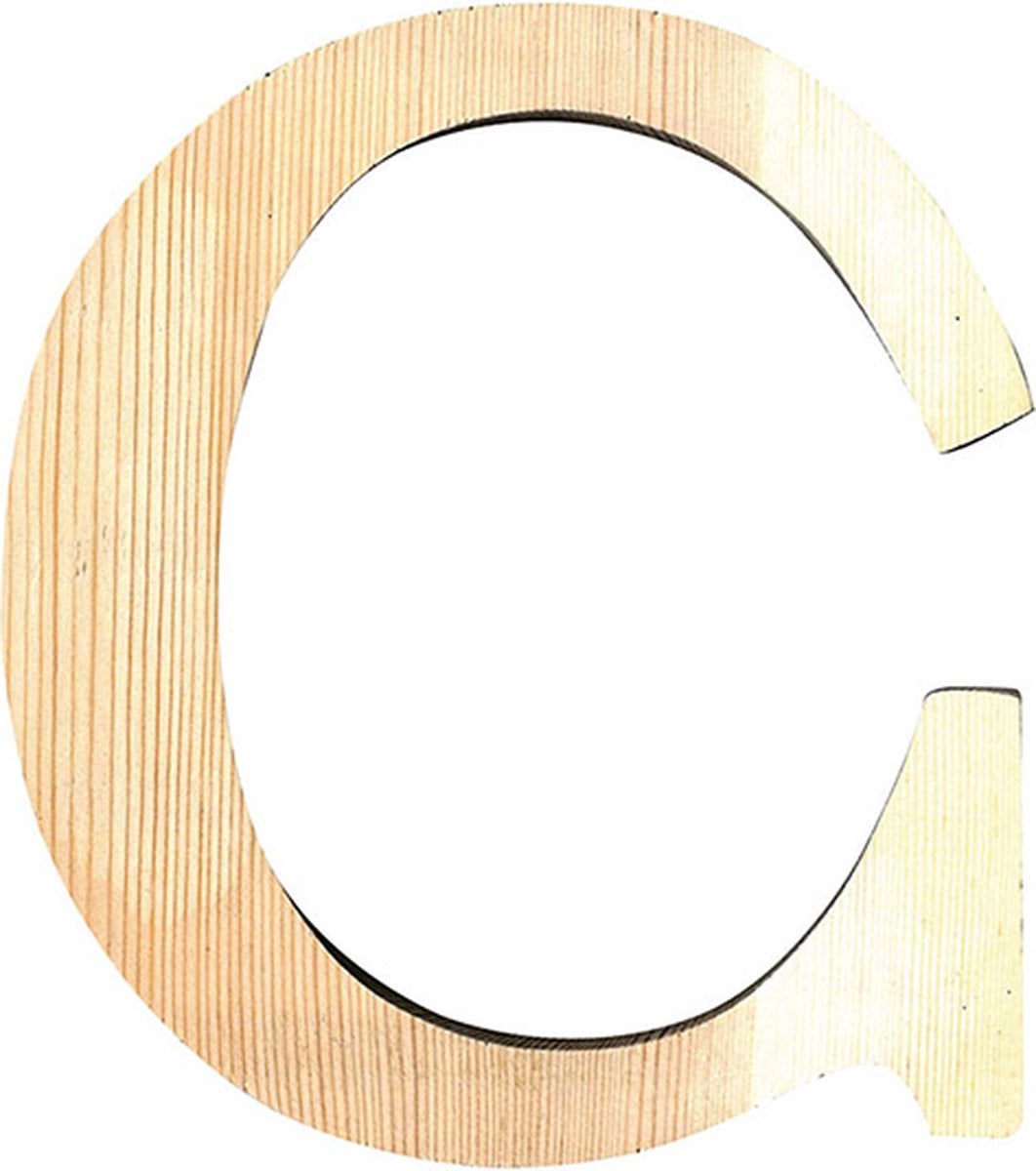 Artemio Houten Letter C, 19 cm