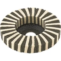 FORMAT Fächerschleifscheibe Filz kombinierte 125mm Schleifvlies