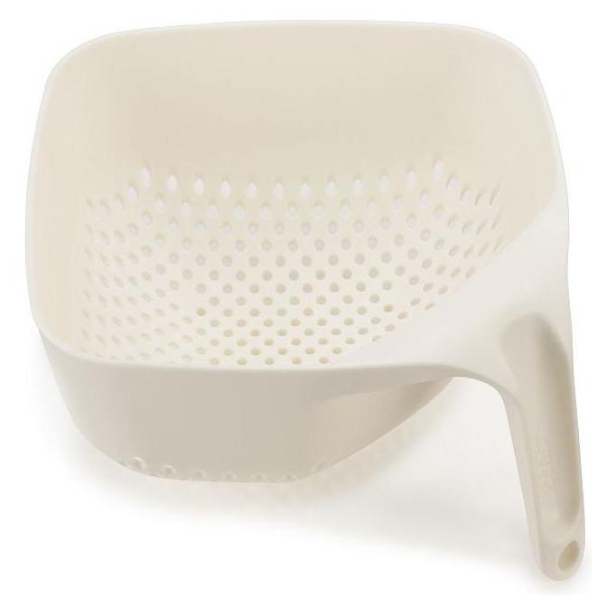 Joseph Joseph Sieb quadratisch, stapelbar, gross, weiss, 19x20.5x11.4 cm (19.10 cm) (40092)
