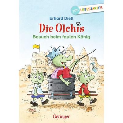 Die Olchis. Besuch beim faulen König, Gebundene Ausgabe von Erhard Dietl, Verlag Friedrich Oetinger GmbH
