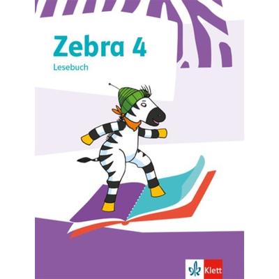 Zebra 4. Lesebuch Klasse 4, Gebundene Ausgabe von , Klett Schulbuchverlag