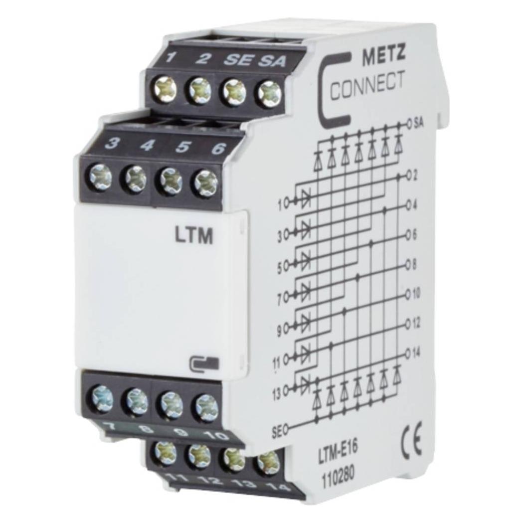 Metz Connect LTM-E16 Leistungsrelais Weiss (110280)