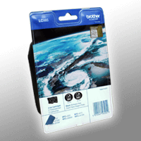 2 Brother Tinten LC-985BKBP2DR Doppelpack schwarz