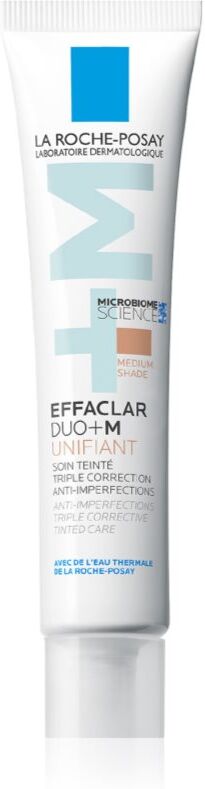 La Roche-Posay Effaclar DUO+M Unifiant leichte Tönungscreme mit feuchtigkeitsspendender Wirkung Farbton Medium 40 ml
