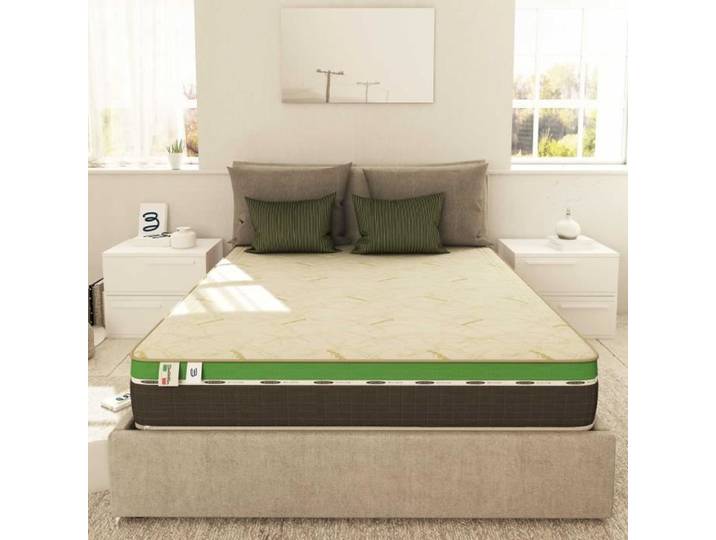 Matelas VITALITÉ 140x190cm 1600 Ressort ensaches et Mémoire de forme- Epaisseur 26 cm - Confort Optimal -2 personnes