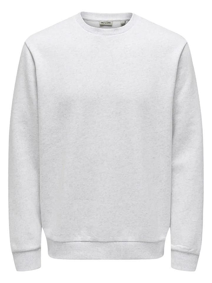 ONLY & SONS Sweatshirt "Eres" in Hellgrau - XL