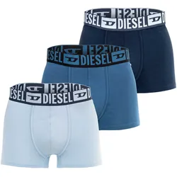 DIESEL Herren Boxershorts, 3er Pack - MIKE-D-CORE, Boxer, Trunks, Cotton Stretch Blau / M