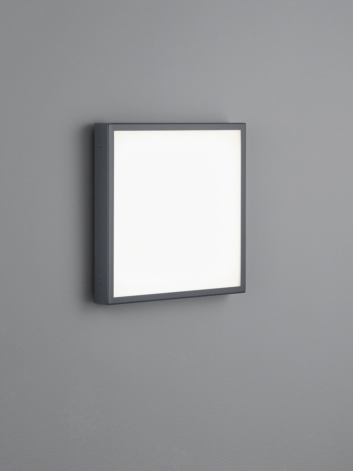 Helestra LED-Wand-/Deckenaußenleucht SCALA 32x32cm graphit A18457.93 4022671115285