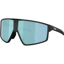 Bliz, Unisex, Sportbrille, P002S (Matt Schwarz, Rauch/Ice Blue, Smoke w Ice Blue multi), Schwarz
