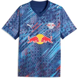 Puma, Herren, Fussballtrikot, RBL Third Jersey Replica (XL), Blau, Weiss