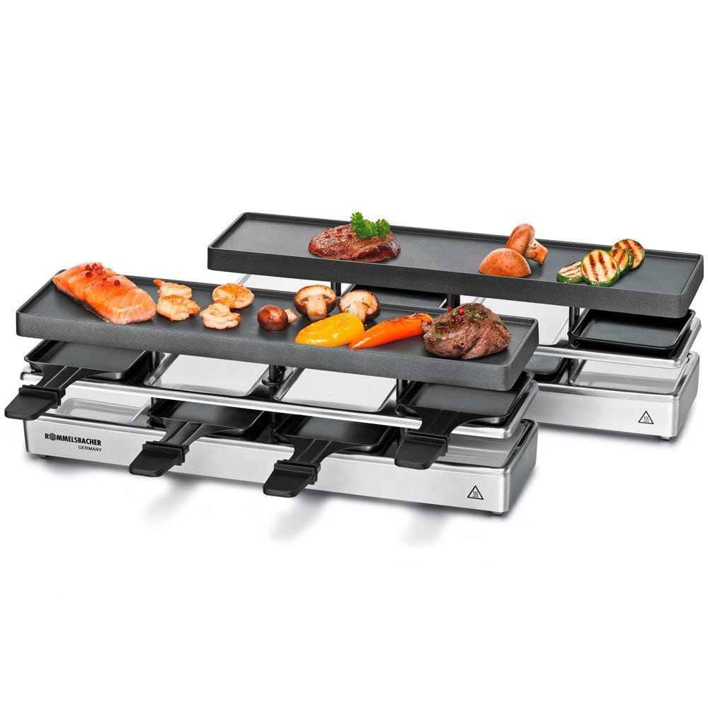 Rommelsbacher RC 1600 Raclette Grill Fun for 4+4 730W