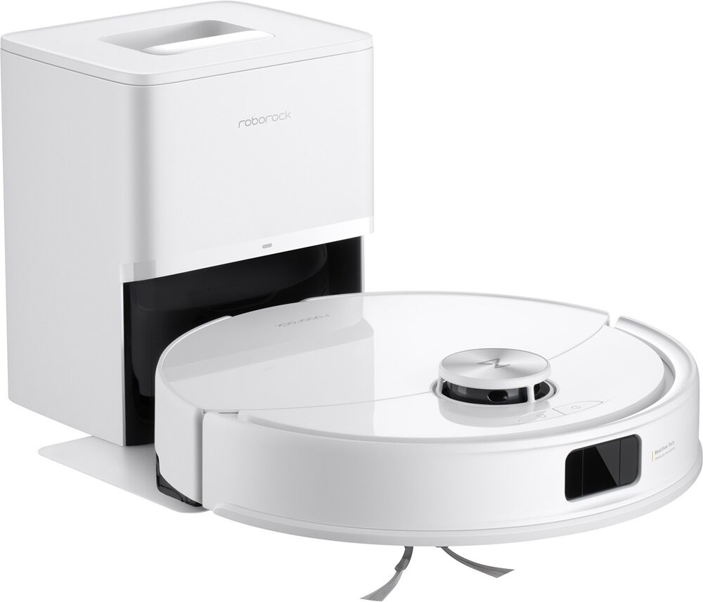 Robot aspirador Q10 VF+ con base (blanco) - ROBOROCK