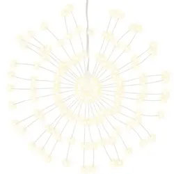 vidaXL Weihnachtsbeleuchtung Feuerwerk 140 LEDs Warmweiß 17 cm