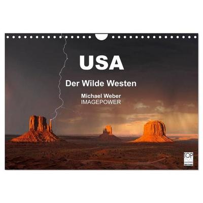 USA - Der Wilde Westen (Wandkalender 2027 DIN A4 quer), CALVENDO Monatskalender