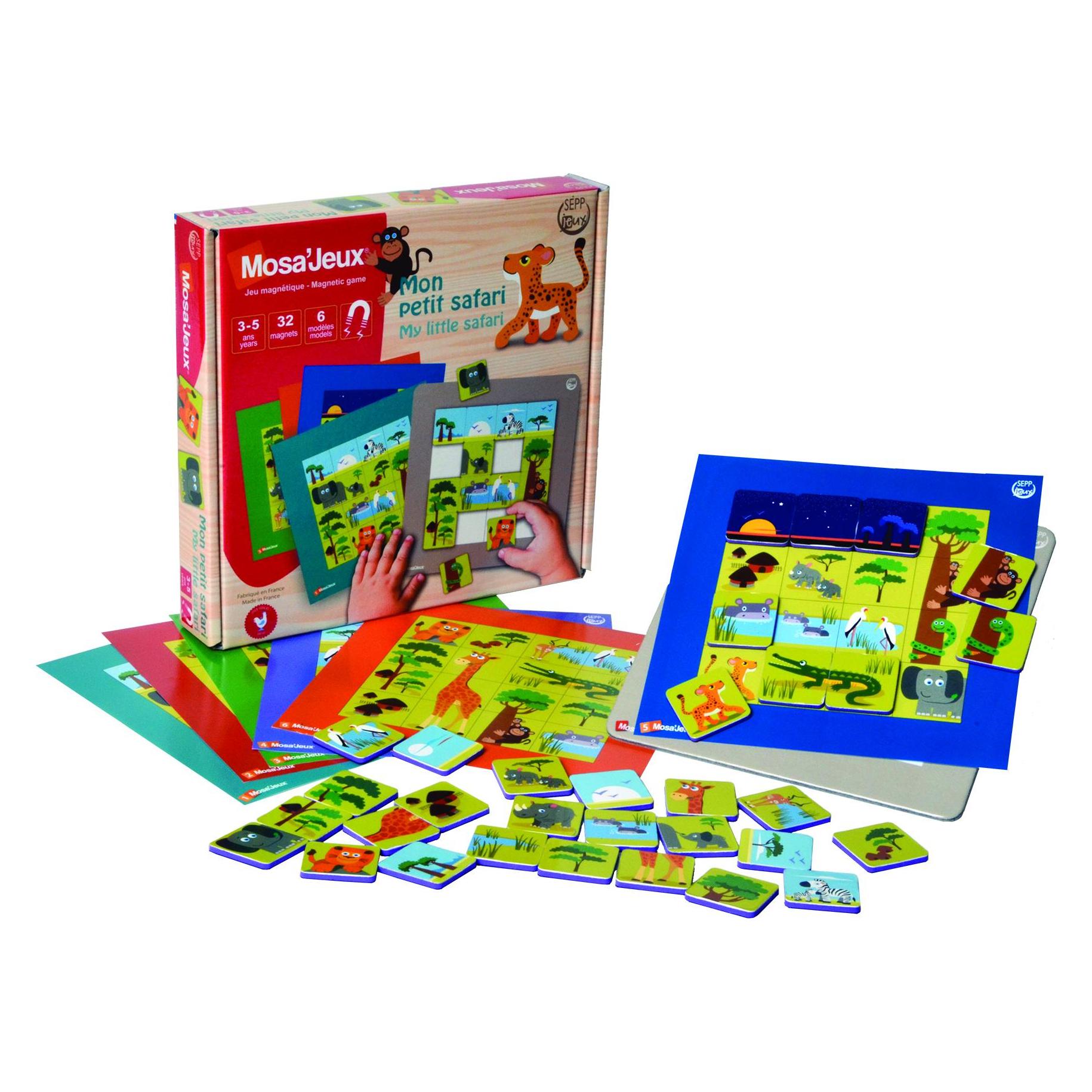 Sepp Jeux Magnet Mosaik My little Safari (25296477)