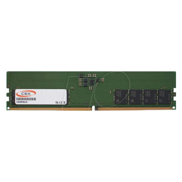 CSX Memória Desktop - 16GB DDR5 (5600Mhz, 288pin, CL46, 1.1V) (1 x 16GB, 5600 MHz, DDR5-RAM, DIMM) (RAMCSXD5LO56001R816GB)