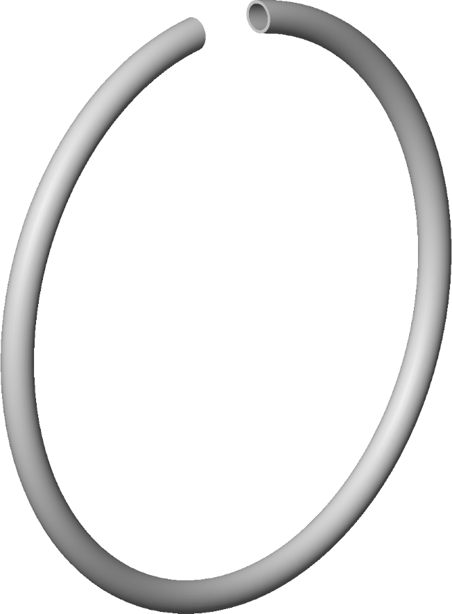 Dornbracht anneau porte-serviettes chromé
