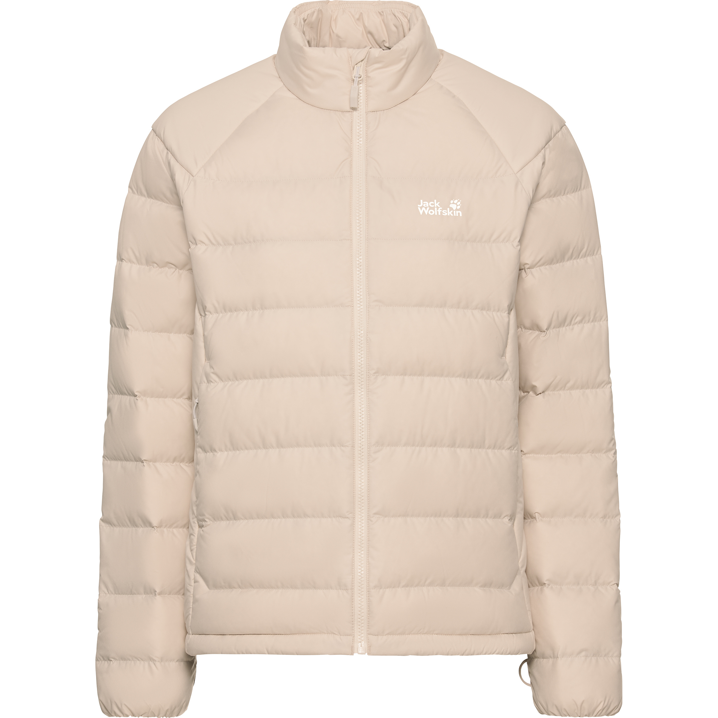Jack Wolfskin Wild Pass Down Damen Isolationsjacke beige Größe XS Trekking Widerstandsfähig Wasserabweisend
