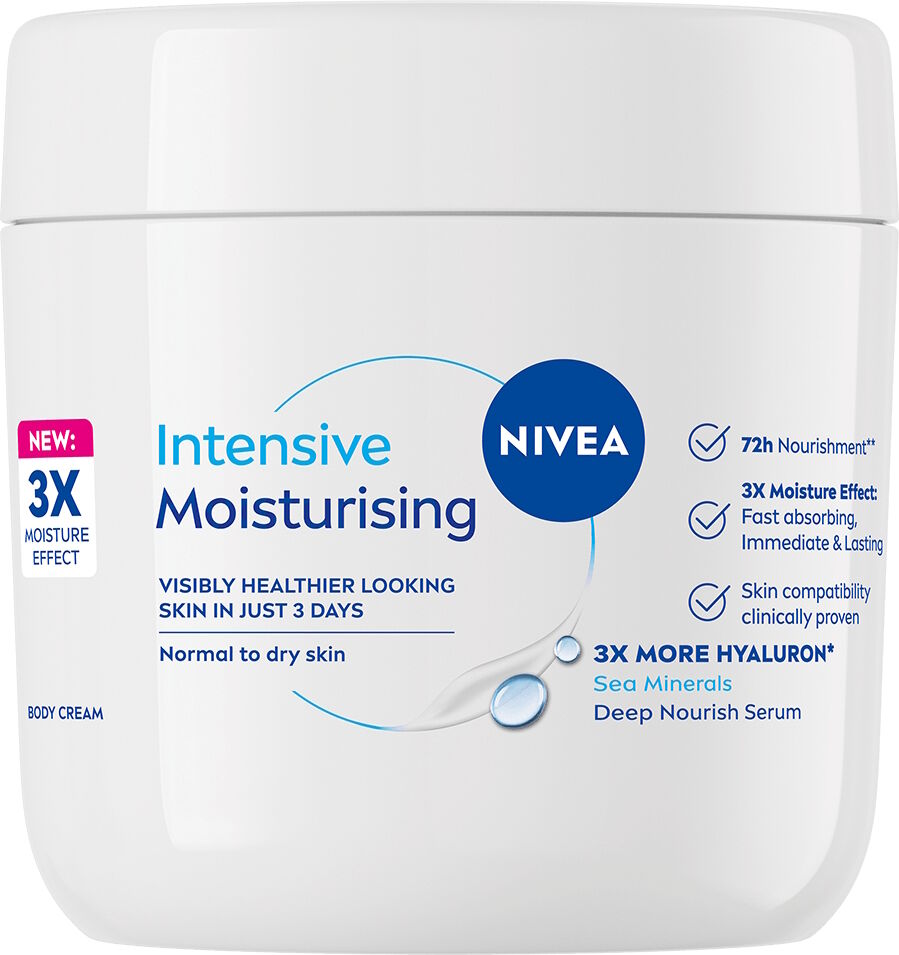 NIVEA Intensive Moisturising Body Cream Dåse 400 ml