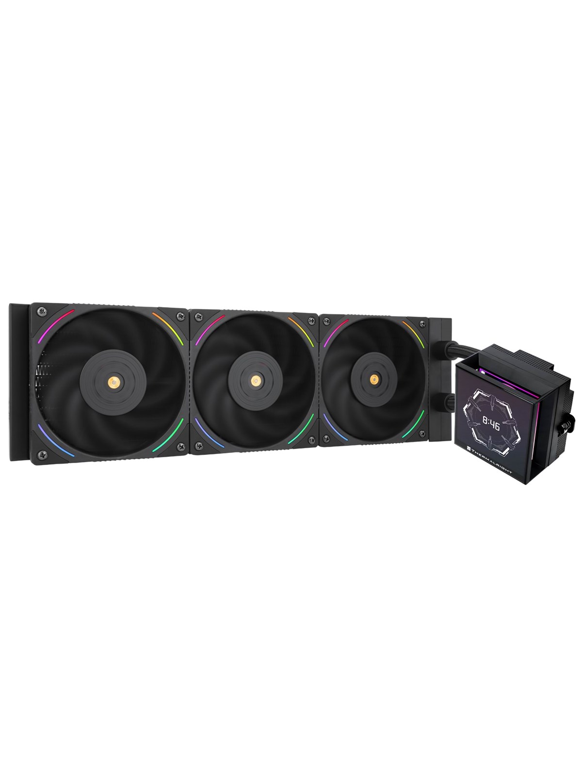 Thermalright Hyper Vision 360 Argb Black - CPU-Wasserkühlung - Max 27 dBA
