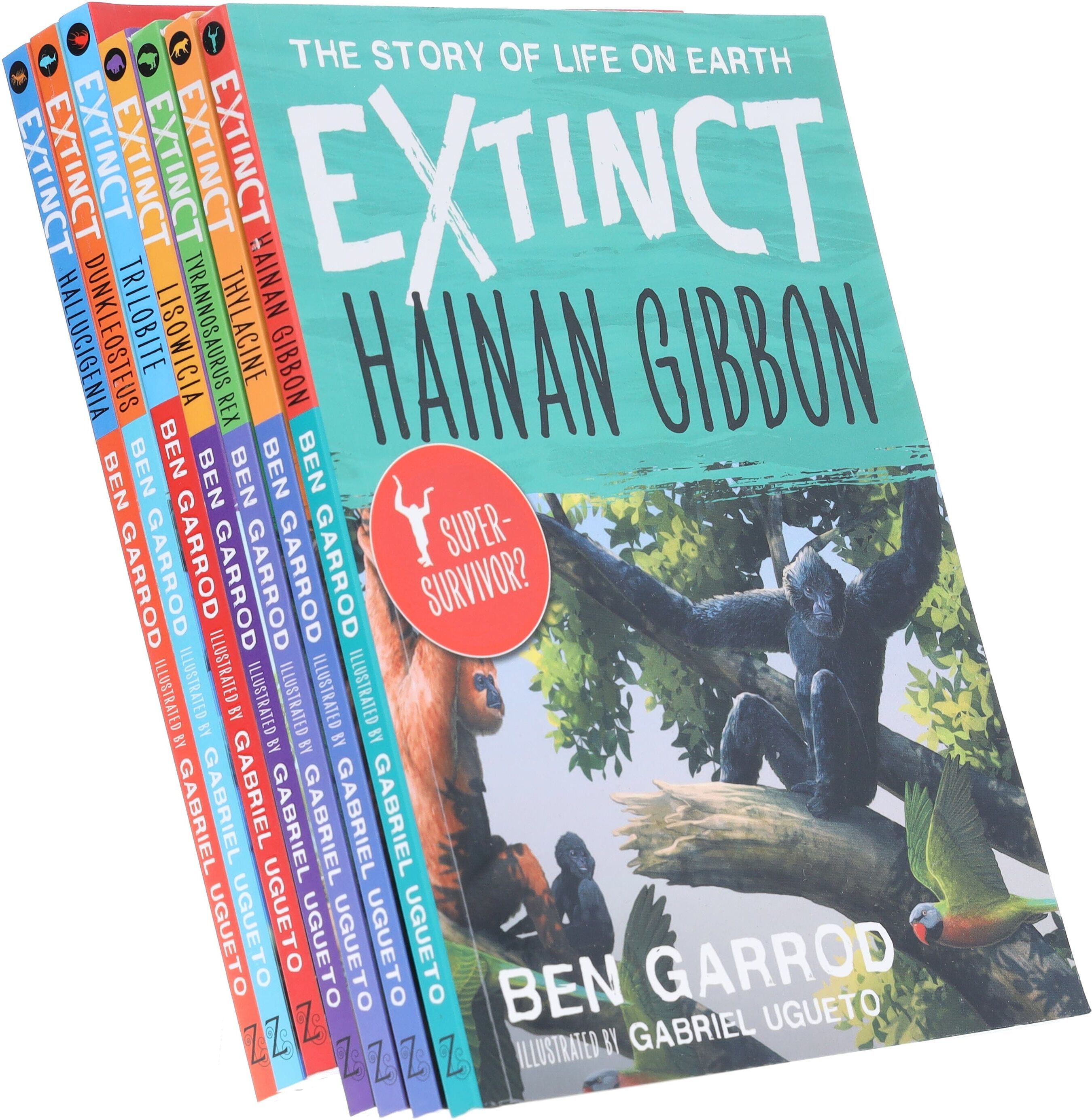 Extinct: The Story of Life on Earth Series by Ben Garrod 7 Books Collection Set - Non Fiction - Paperback Head of Zeus