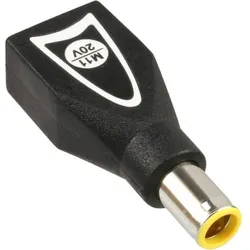 INLINE Wechselstecker M11 20V, für IBM, LENOVO, 7,9x5,4x12mm für Universal Netzteil, 90W/120W, schwarz