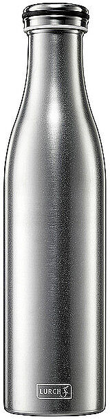 LURCH Isolierflasche - Thermosflasche Edelstahl 0,75l  silber B