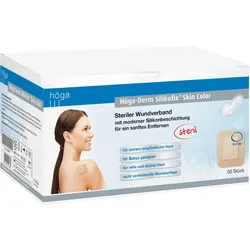 Höga-Derm Silikofix Skin Color Sterilerwund. 6x7cm 50 ST