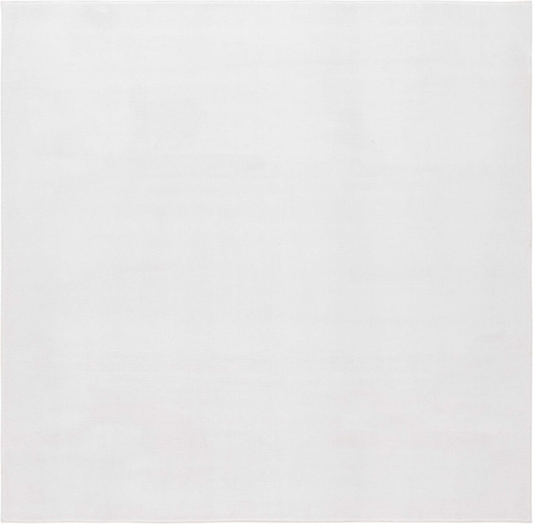 Latitude Run Anren Solid Colour Area Rug Ivory Square 183cm