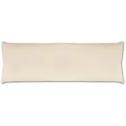 Bestlivings Seitenschläfer Kissenhülle ca. 40x120cm beige - creme