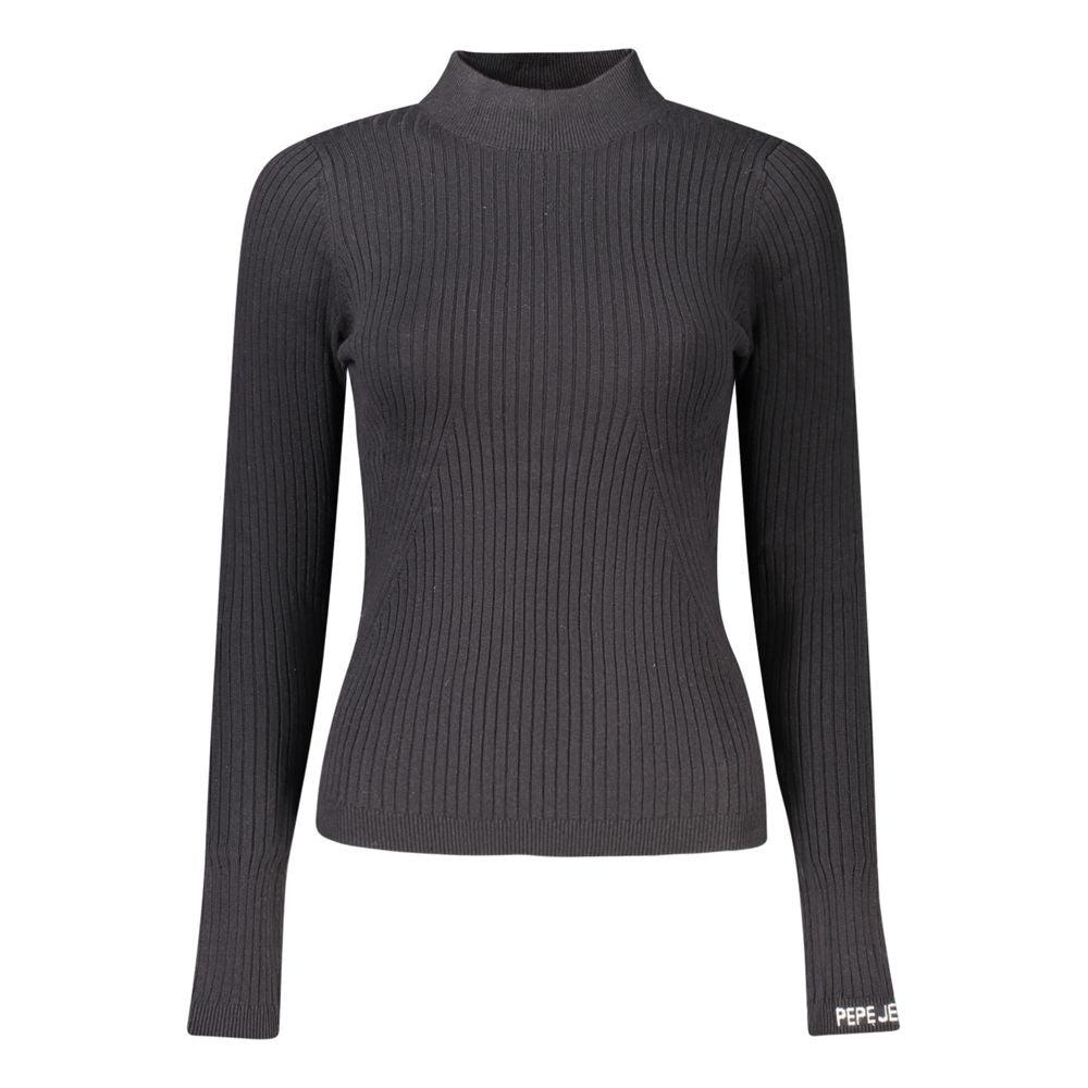 Pepe Jeans Schwarzer Baumwollpullover für Frauen