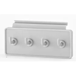 Berger Hakenleiste mit 4 Haken