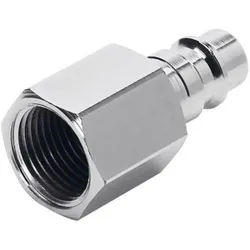 Festo, Rohrverbindungstechnik, Schnellkupplungsstecker, Innengewinde, G-1/4′′, Messing